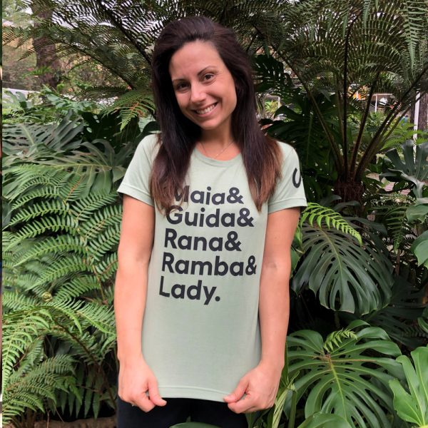 Baby Look Nomes Verde
