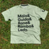 Camiseta Nomes Verde